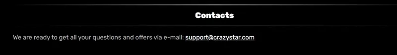 Contact Crazy Star Casino Customer Service